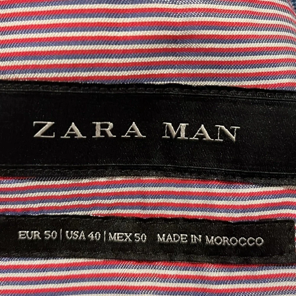 Zara Man Navy Blazer size 40.